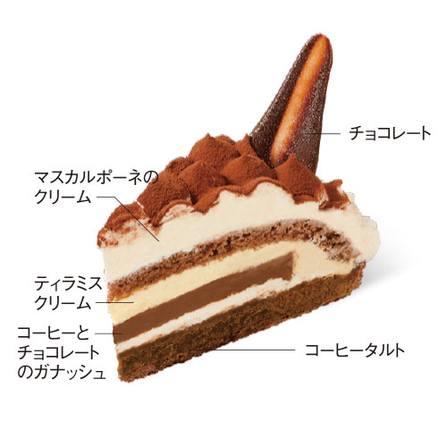 １月おすすめケーキ ティラミスタルト 松本市のケーキ屋 5horn ファイブホルン 公式