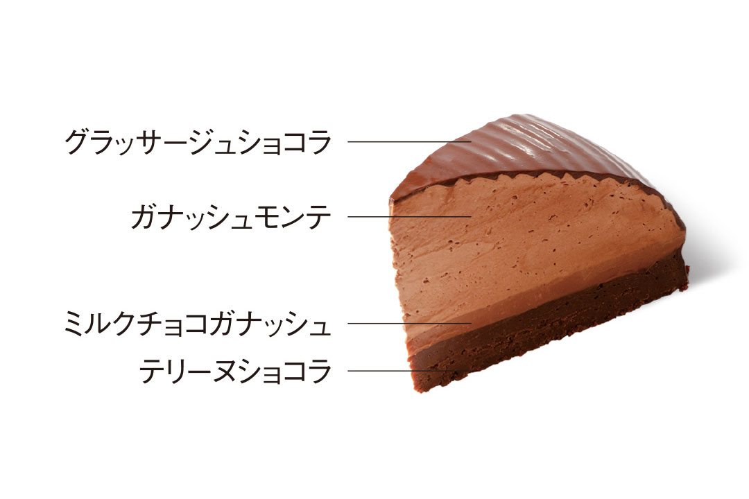 2月おすすめケーキ：THE ショコラ