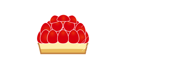 イチゴタルト断面図